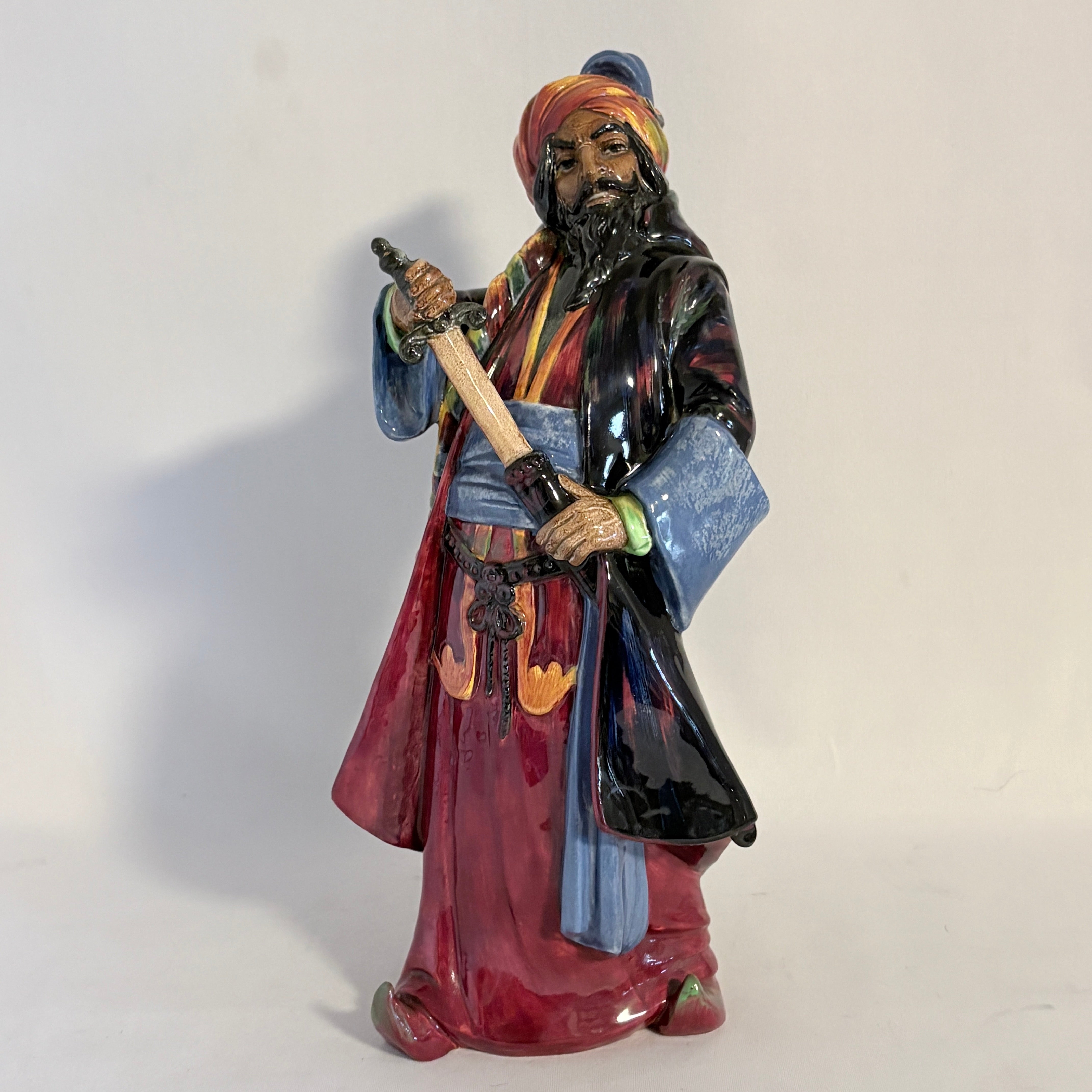 Royal Doulton Figurine Bluebeard HN1528 (1932-1949) - 11" Figurine