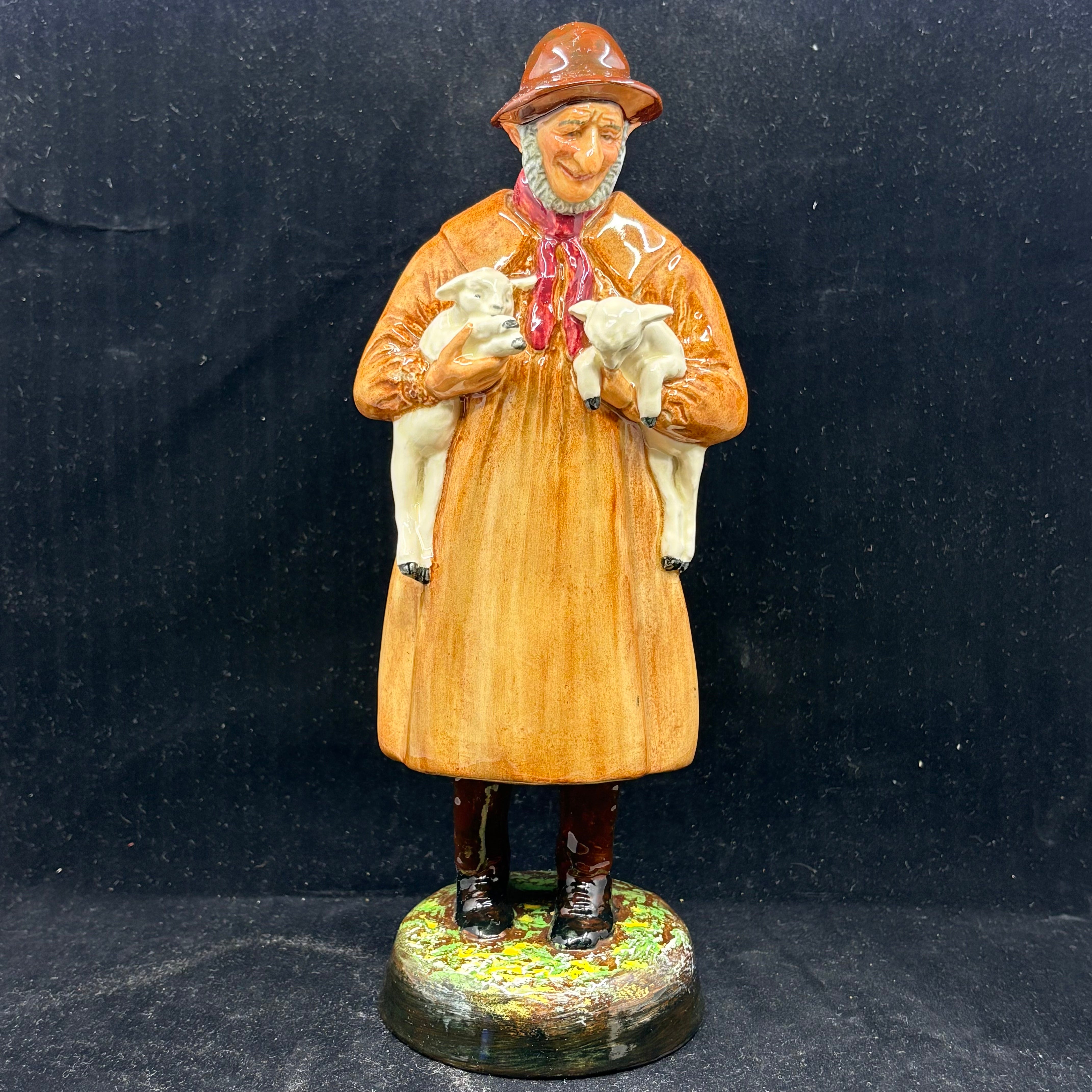 Royal Doulton Lambing Time HN1890 (1938 - 1981)- 9.25" Figurine - William Cross