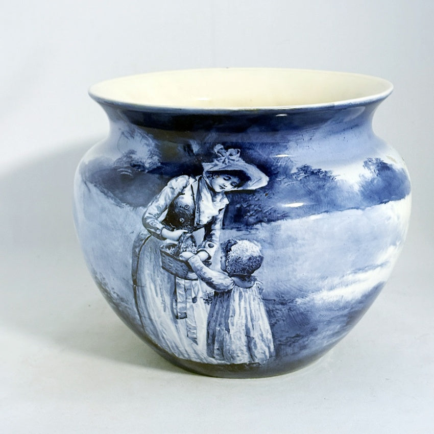 Royal Doulton Blue Children Jardinière