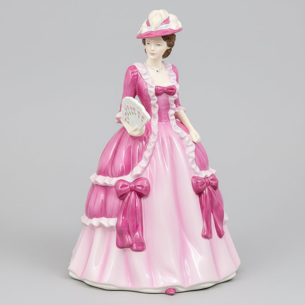 royal doulton figurines pink dress Royal Doulton Figurine Katherine HN5326
