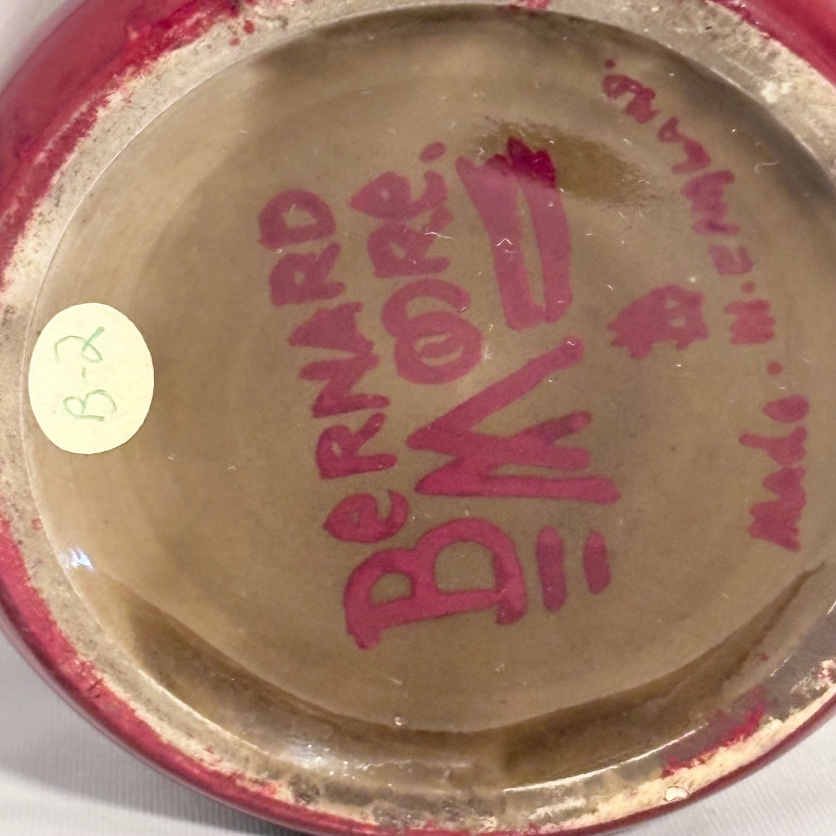 Bernard Moore Flambe Lattice & Grape Vine Vase - William Cross