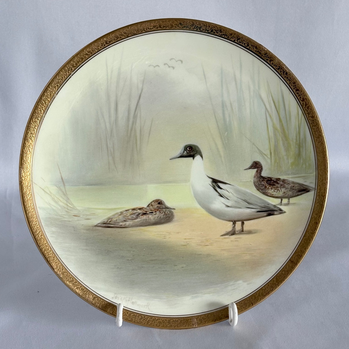 Royal Doulton Joseph Hancock Bird Plates - William Cross