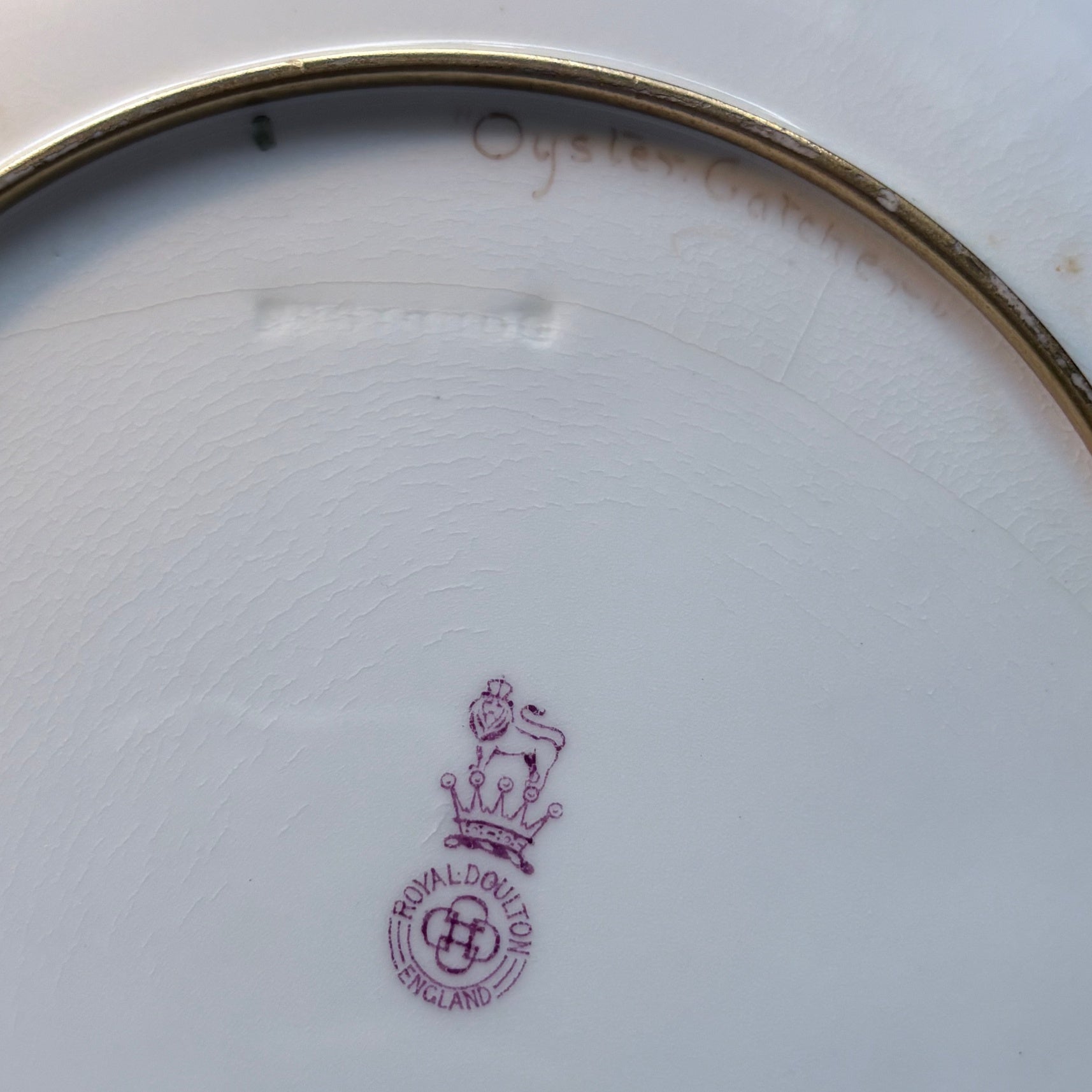 Set of Six Royal Doulton Joseph Hancock Bird Plates