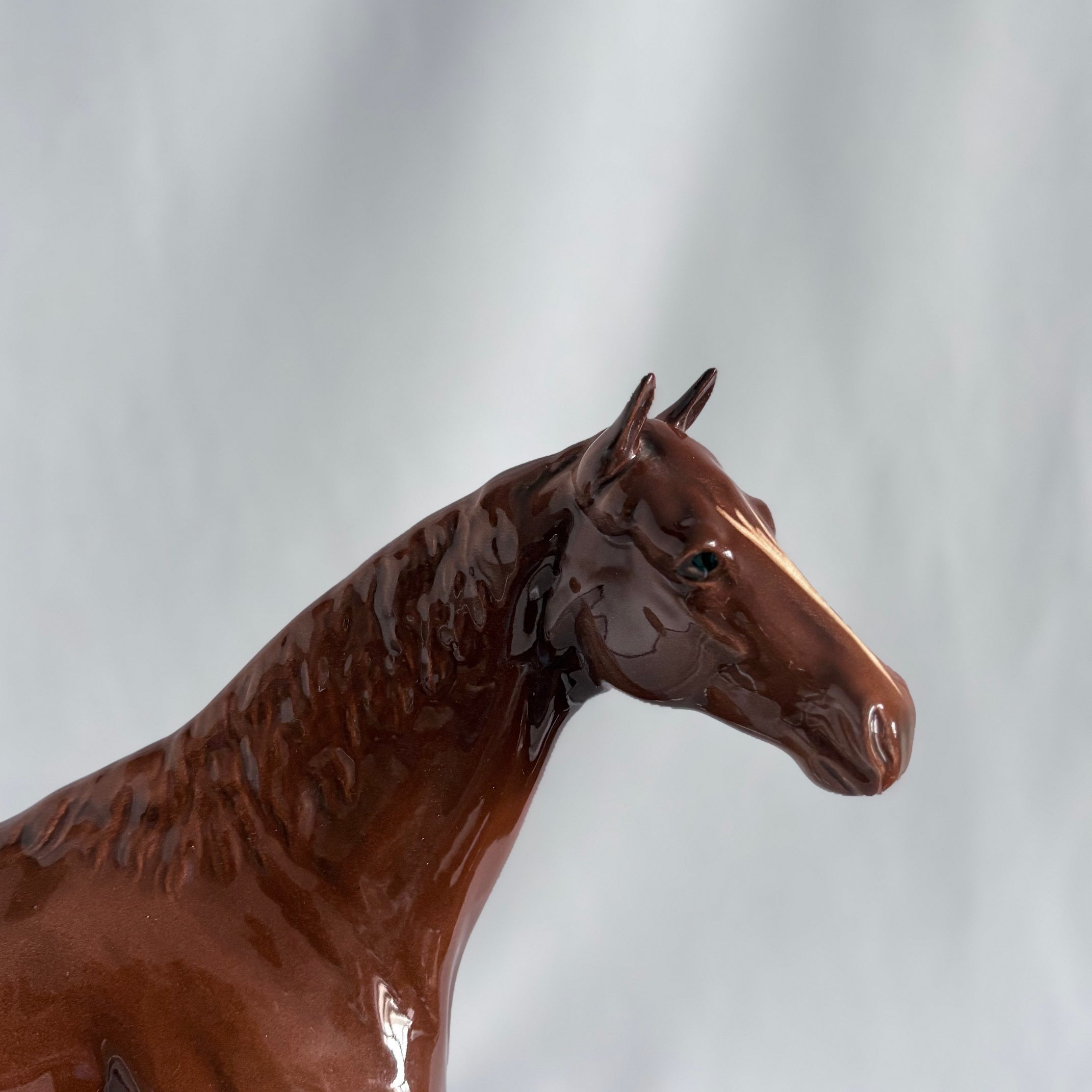 Beswick Large Hunter Horse Model 1734 Chestnut Gloss 1961–1963