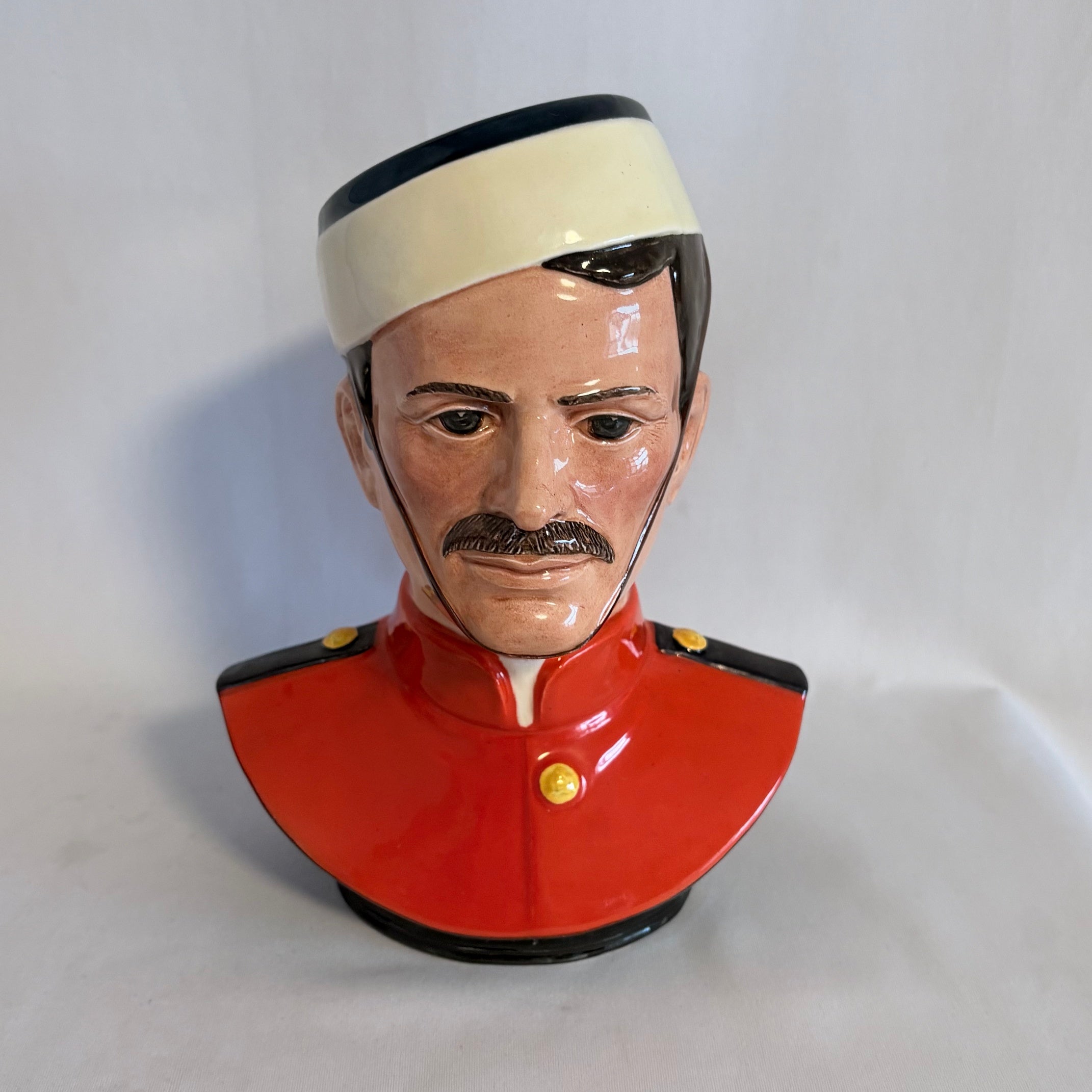 Royal Doulton Figurine RCMP Bust -Pair - William Cross