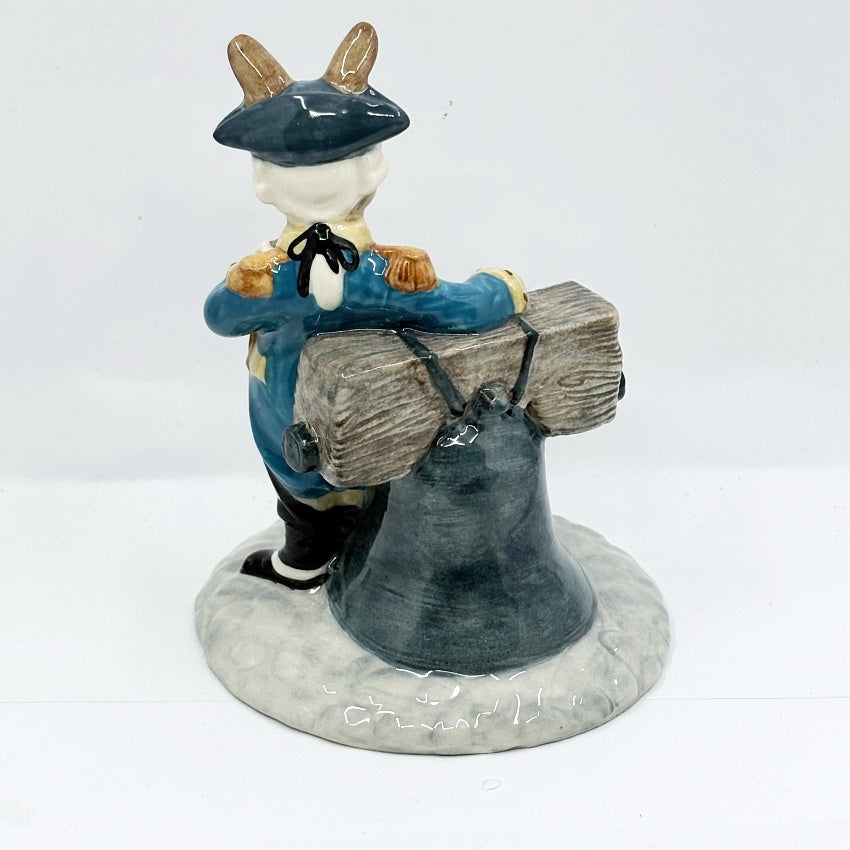 Royal Doulton Bunnykins Liberty Bell DB257 – Ltd Ed 2000