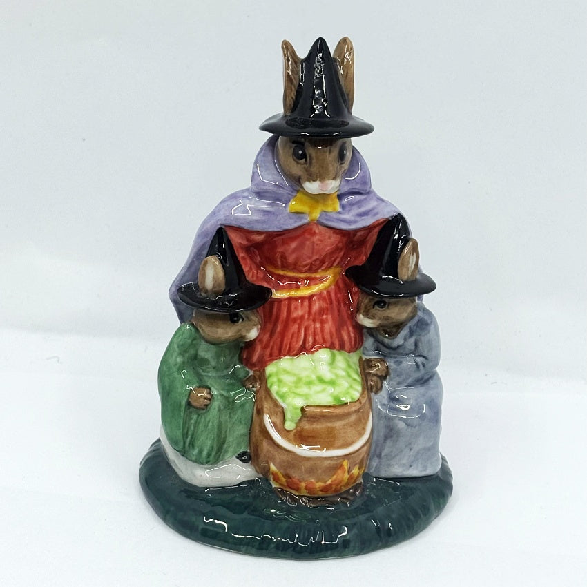 Royal Doulton Bunnykins Witches Cauldren DB293 – Ltd Ed 1500