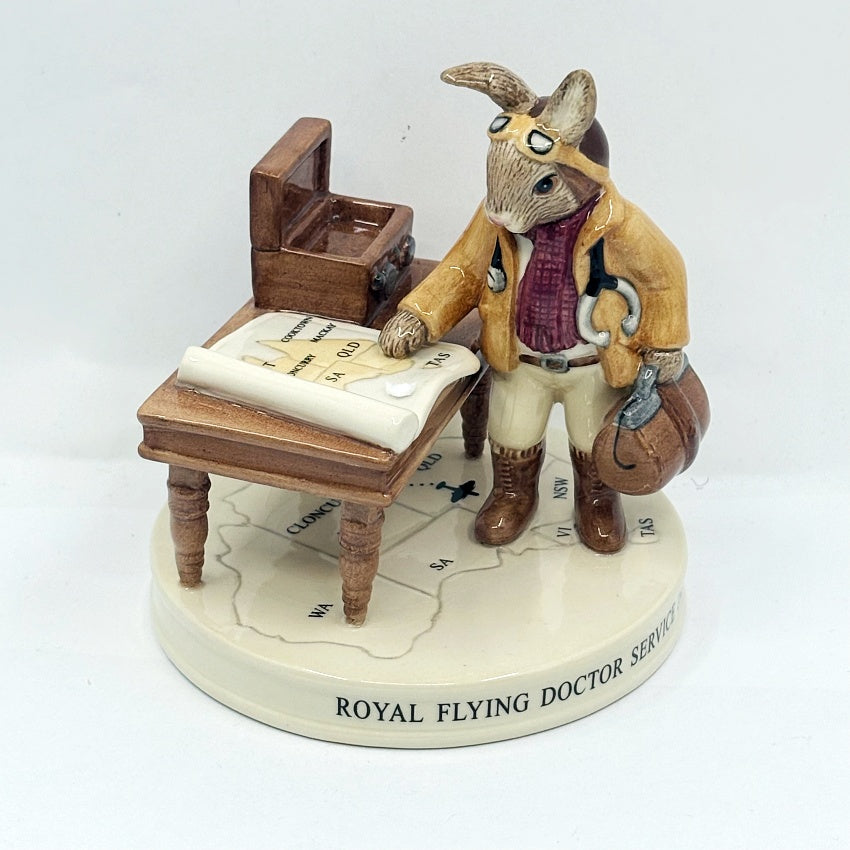 Royal Doulton Bunnykins Flying Doctor DB468 – Ltd Ed 1000