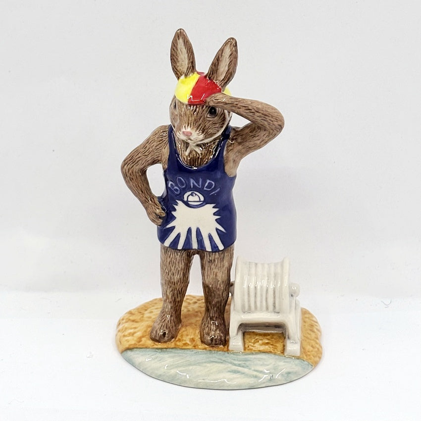 Royal Doulton Bunnykins Surf Lifesaver DB457 – Ltd Ed 1000