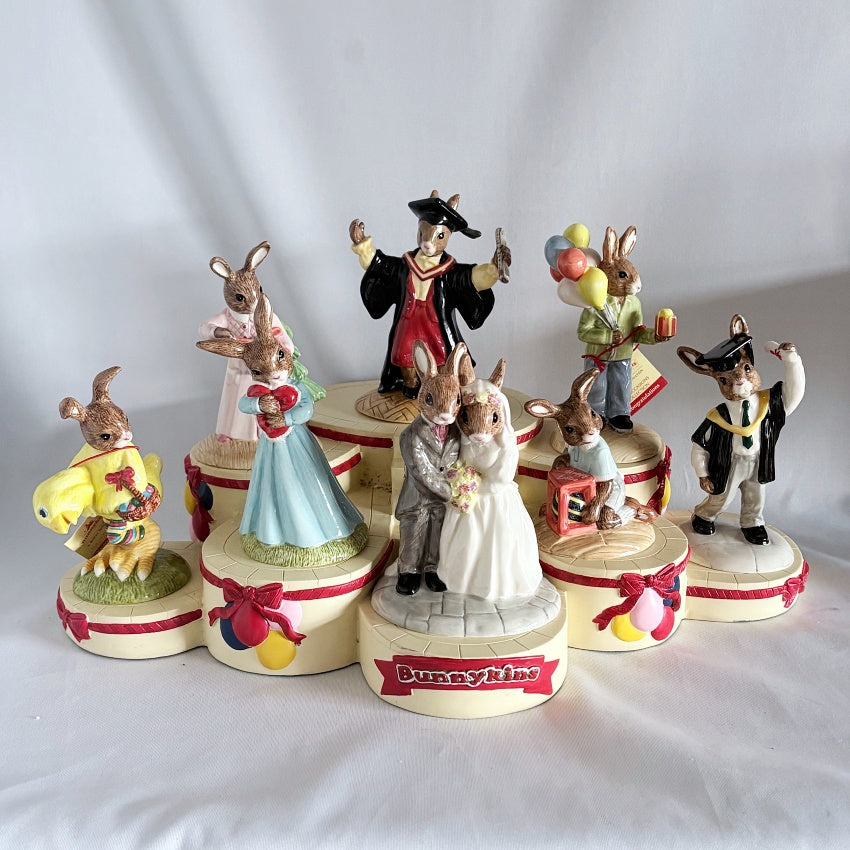 Royal Doulton Bunnykins Occasions Collection 9pc