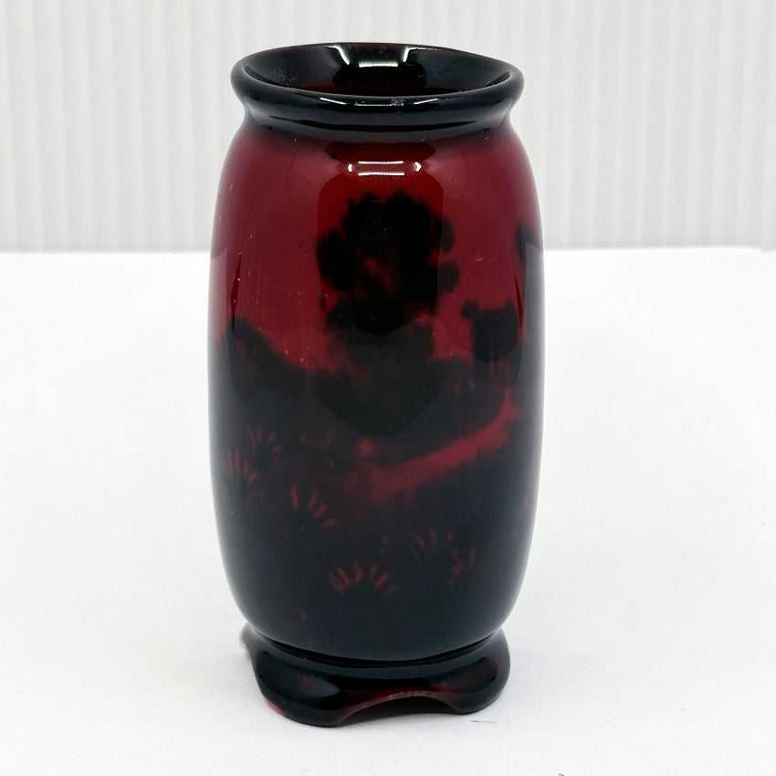 Royal Doulton Flambe Miniature Vase