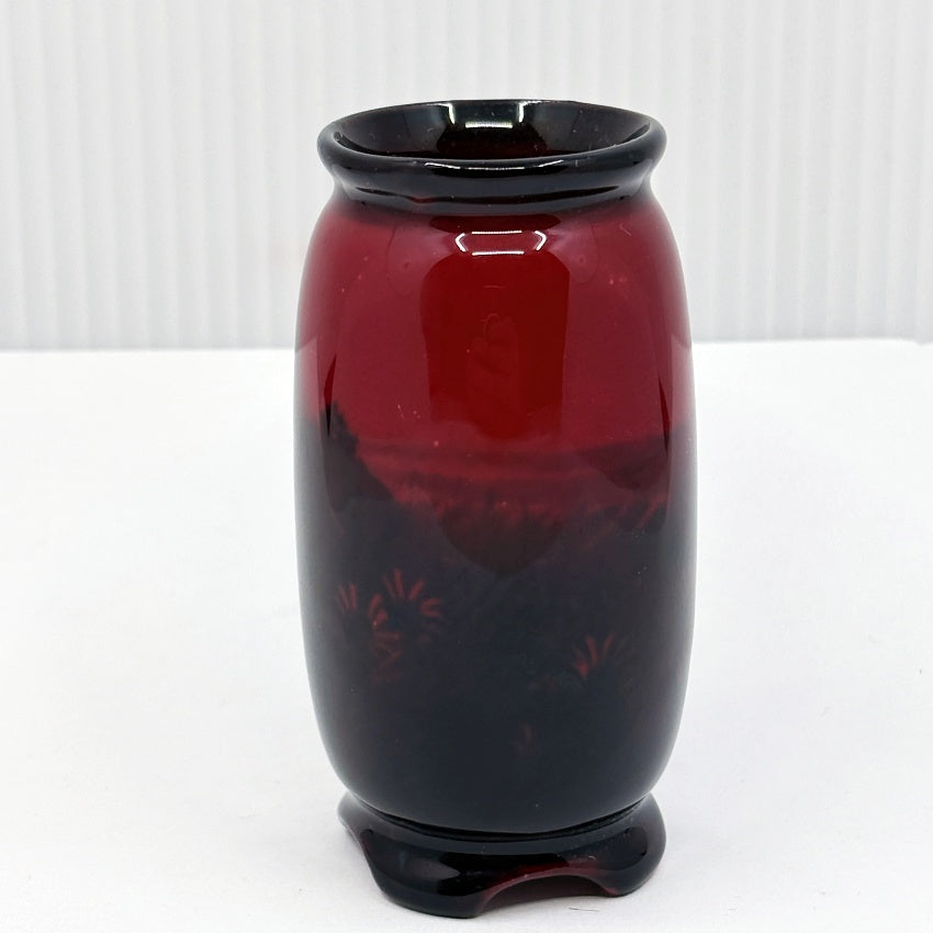 Royal Doulton Flambe Miniature Vase