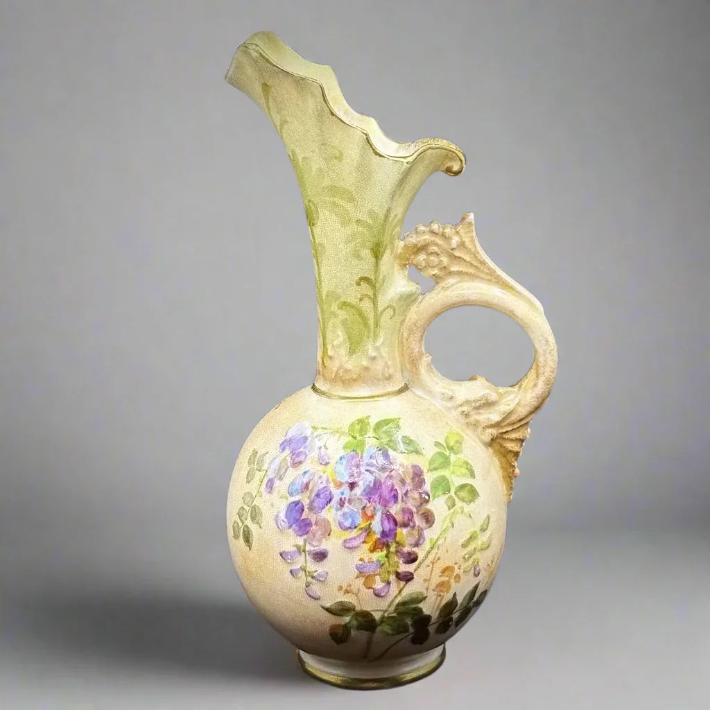 Early Doulton Burlsem Decorative Pitcher - William Cross