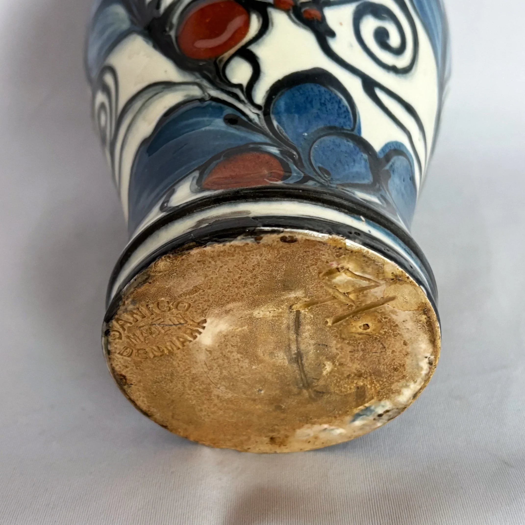 Herman Kahler Pottery Vase Vase - William Cross