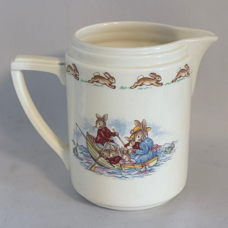 Ring-A-Ring O'Rosies/Row Boat Casino Jug Royal Doulton Bunnykins