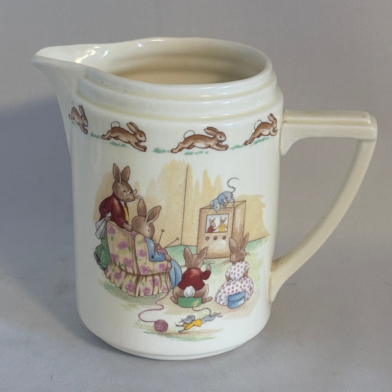 Television Time/Convelsence Casino Jug Royal Doulton Bunnykins