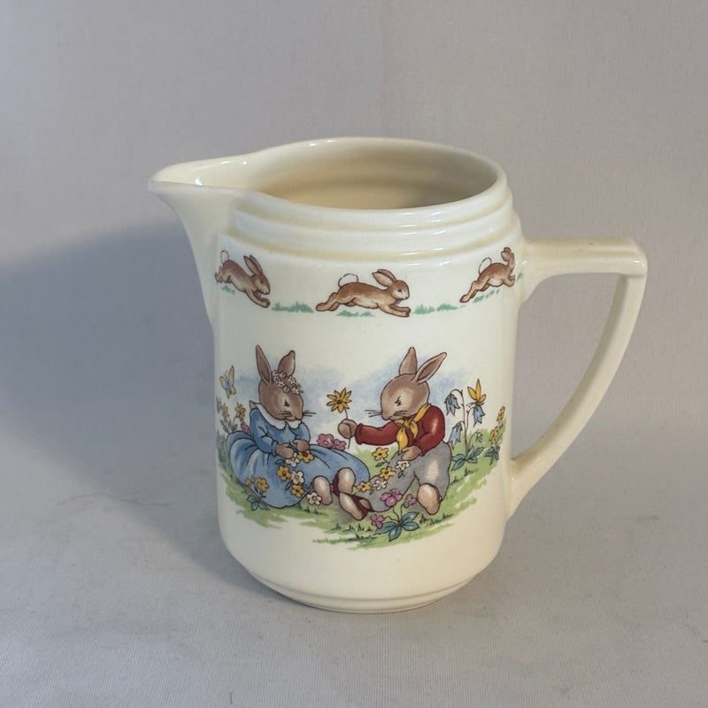 Daisy Chains/Smelling Flowers Casino Jug Royal Doulton Bunnykins