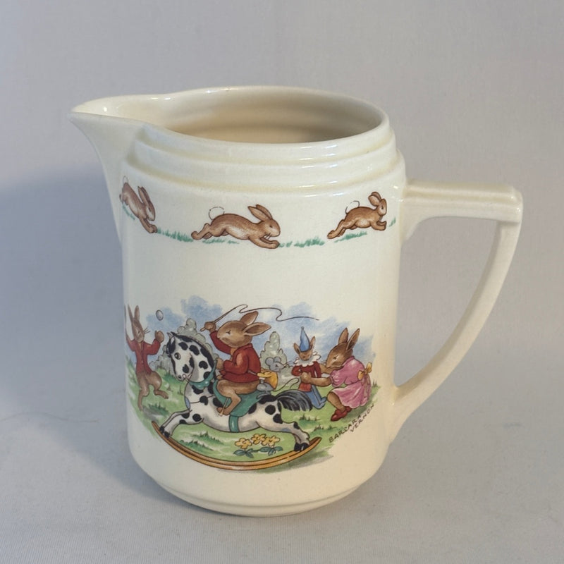 Rocking Horse/Hobby Horse Casino Jug Royal Doulton Bunnykins