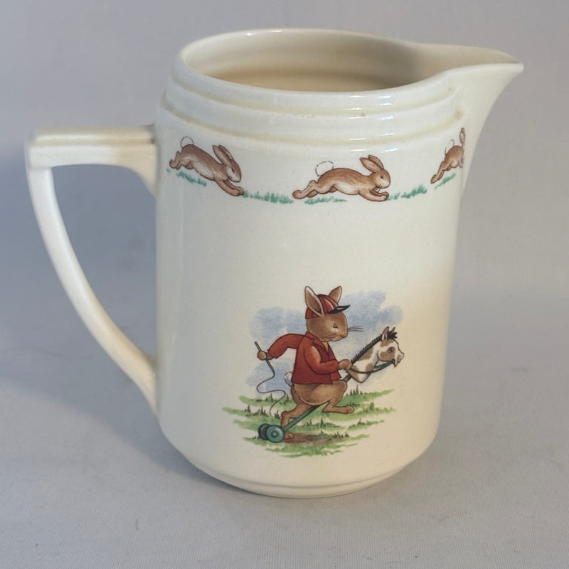 Rocking Horse/Hobby Horse Casino Jug Royal Doulton Bunnykins