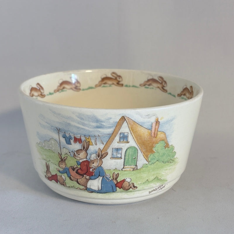Family Going out on Washing Day Sugar Royal Doulton Bunnykins