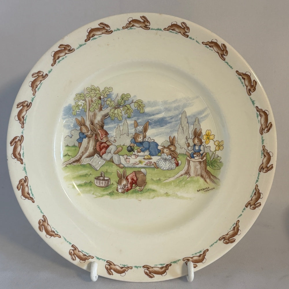 Picnic Plate Royal Doulton Bunnykins