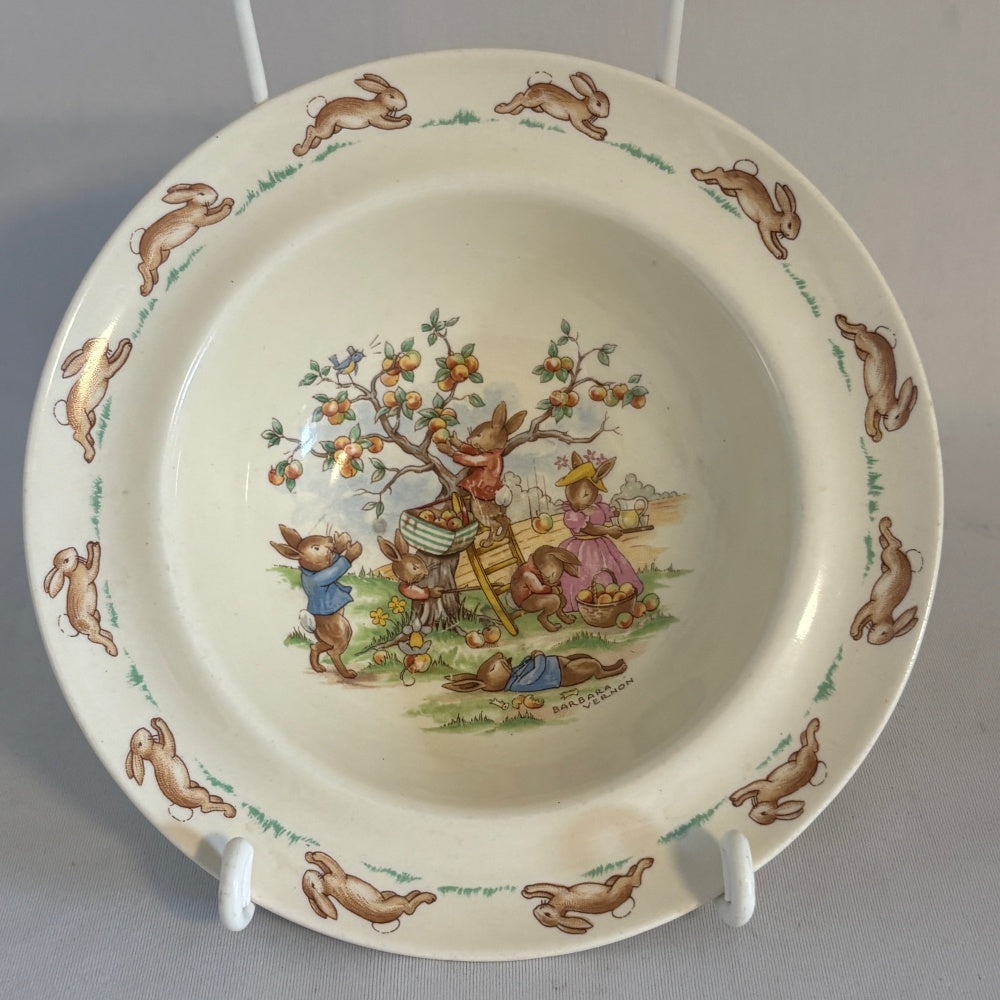 Apple Picking Jaffa Bowl Royal Doulton Bunnykins