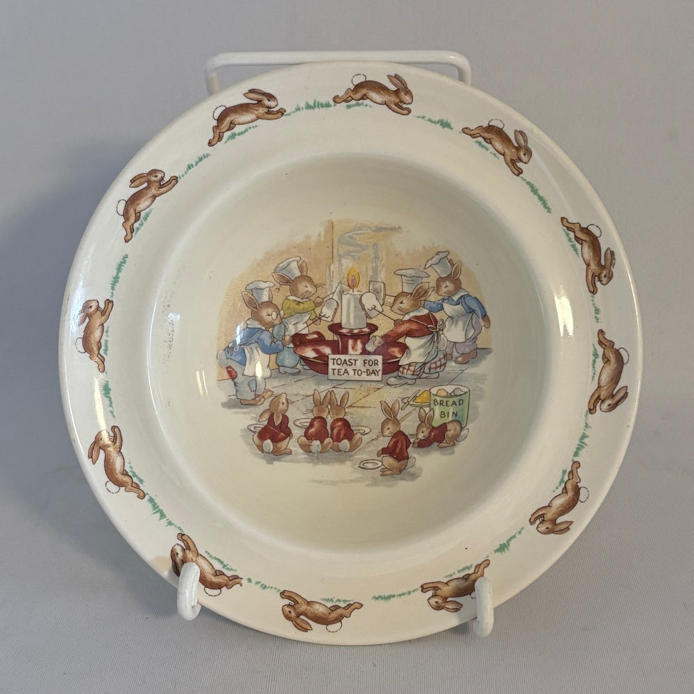 Toast for Tea Today Jaffa Bowl Royal Doulton Bunnykins