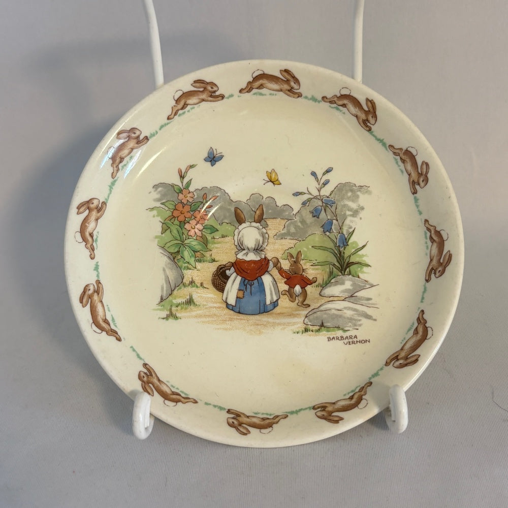 Going Shopping Saucer Royal Doulton Bunnykins
