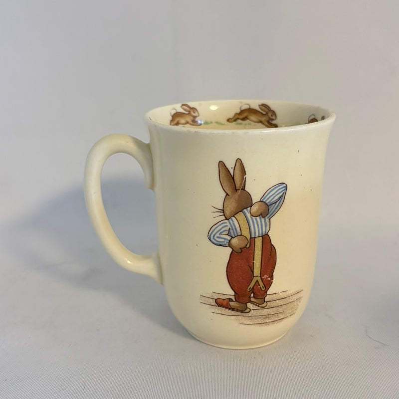 Netting a Cricket Don Beaker Royal Doulton Bunnykins