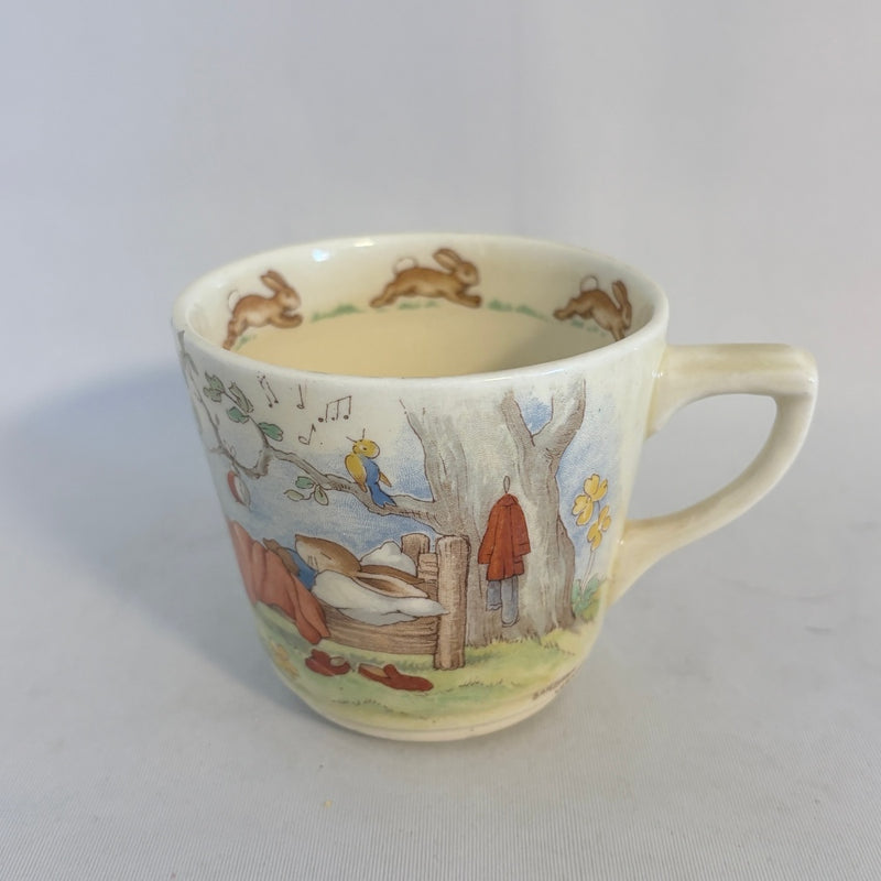 Asleep in the Open Air Casino tea Cup Royal Doulton Bunnykins