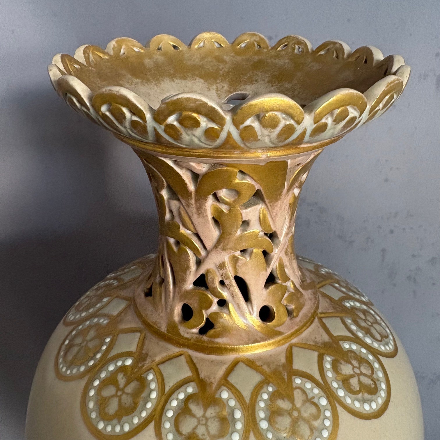 Doulton Lambeth Carrara Eliza Simmance Vase - William Cross