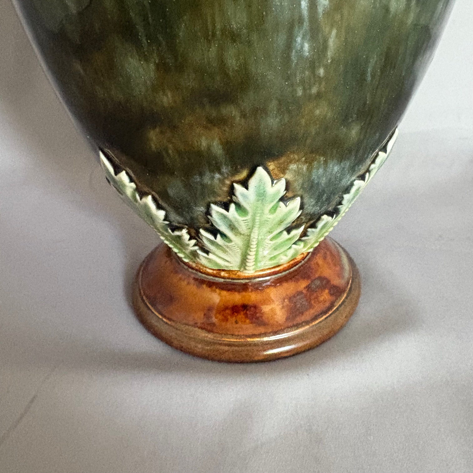 Large Royal Doulton Lambeth Classical Vase - William Cross