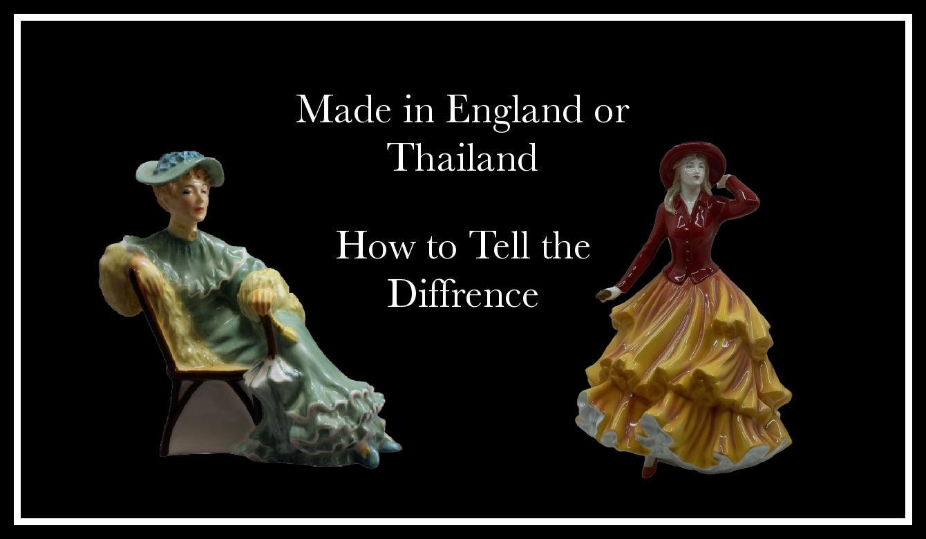 Made in Thailand or England - William Cross