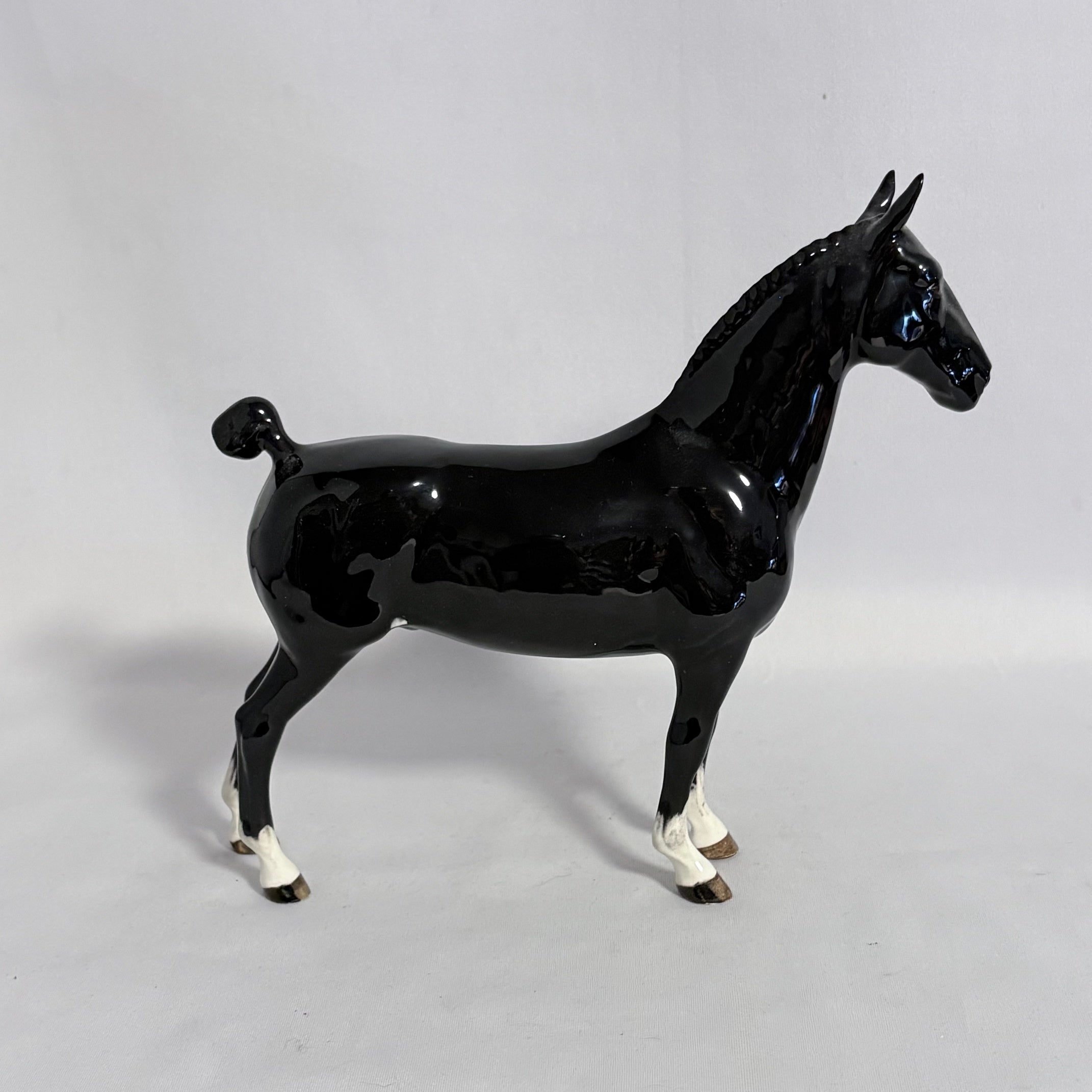 Beswick Black Gloss Hackney Model 1361 