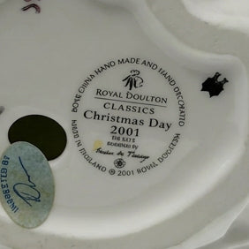 Royal Doulton Figurine Christmas Day 2001 HN4315