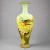 Doulton Lambeth Faience Floral Bird Vase - William Cross