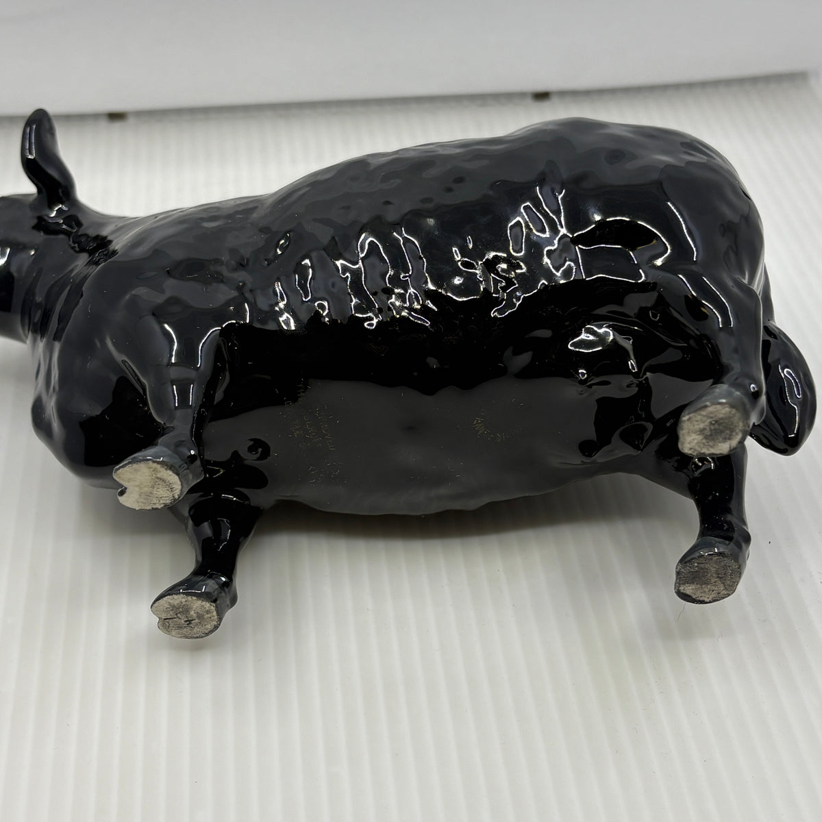 Beswick Aberdeen Angus Cow Model 1563, detail view