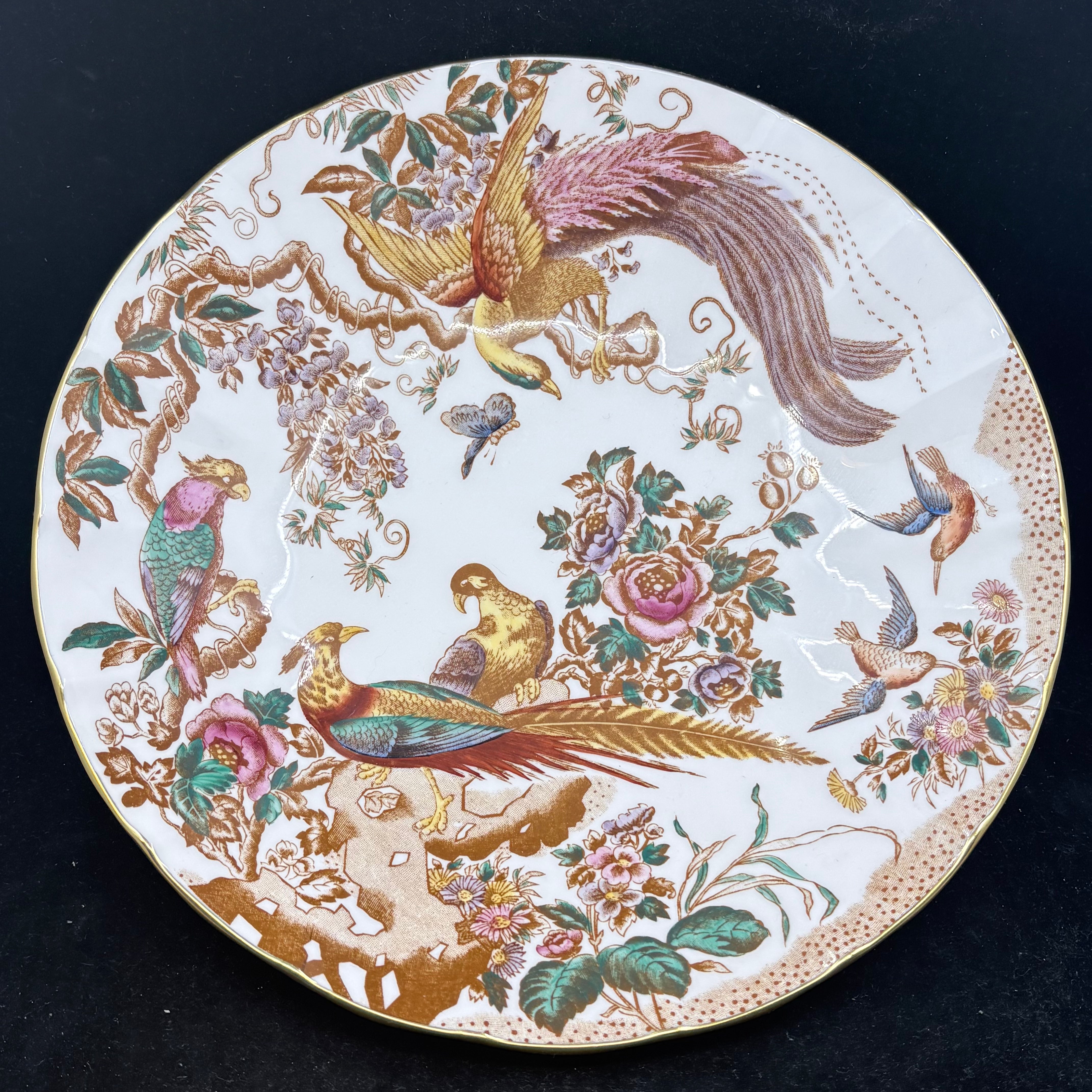 Royal Crown Derby Olde Avesbury Footed Comport - William Cross