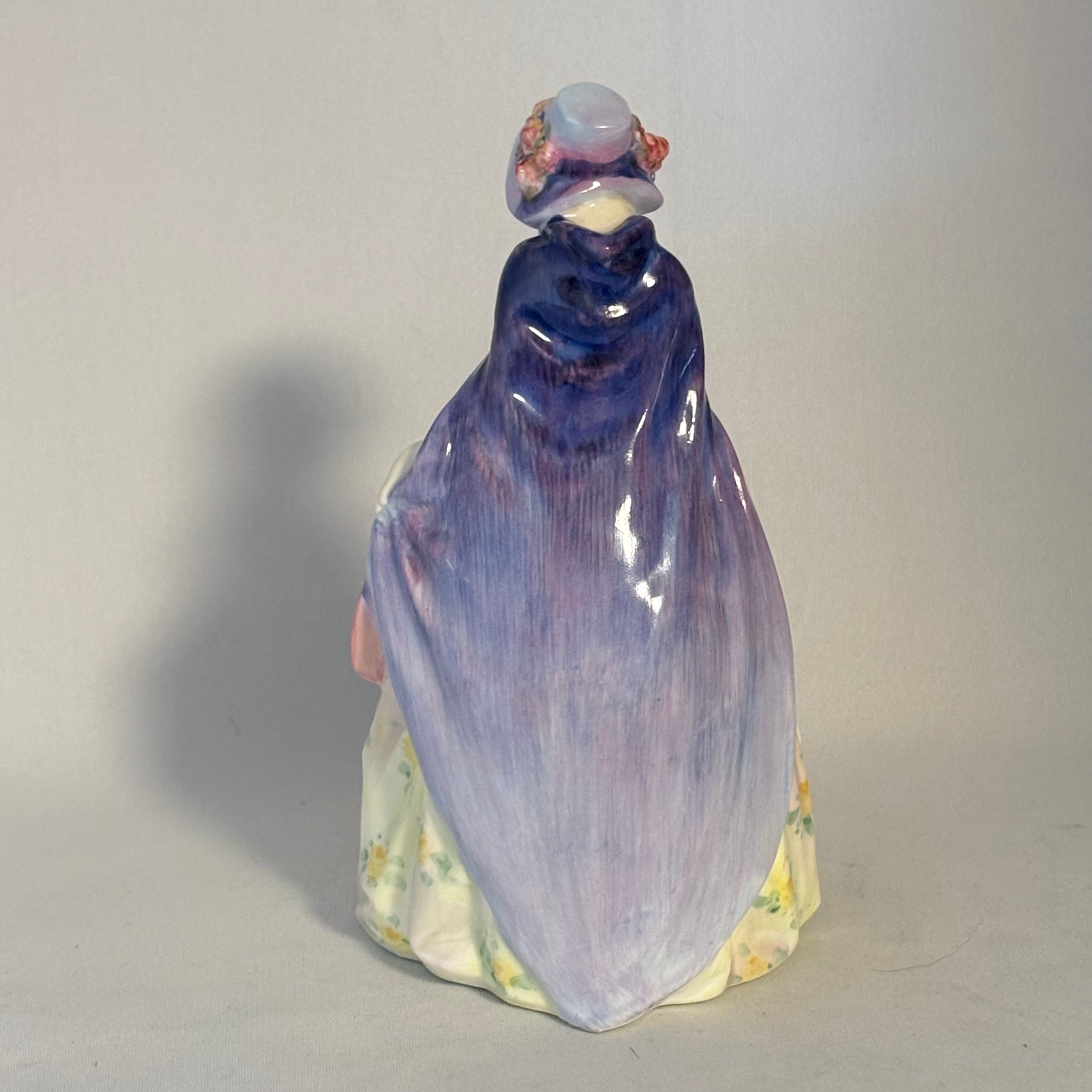 Royal Doulton Figurine Jennifer HN1484 – Vintage English Bone China – Antique Royal Doulton Lady Figure