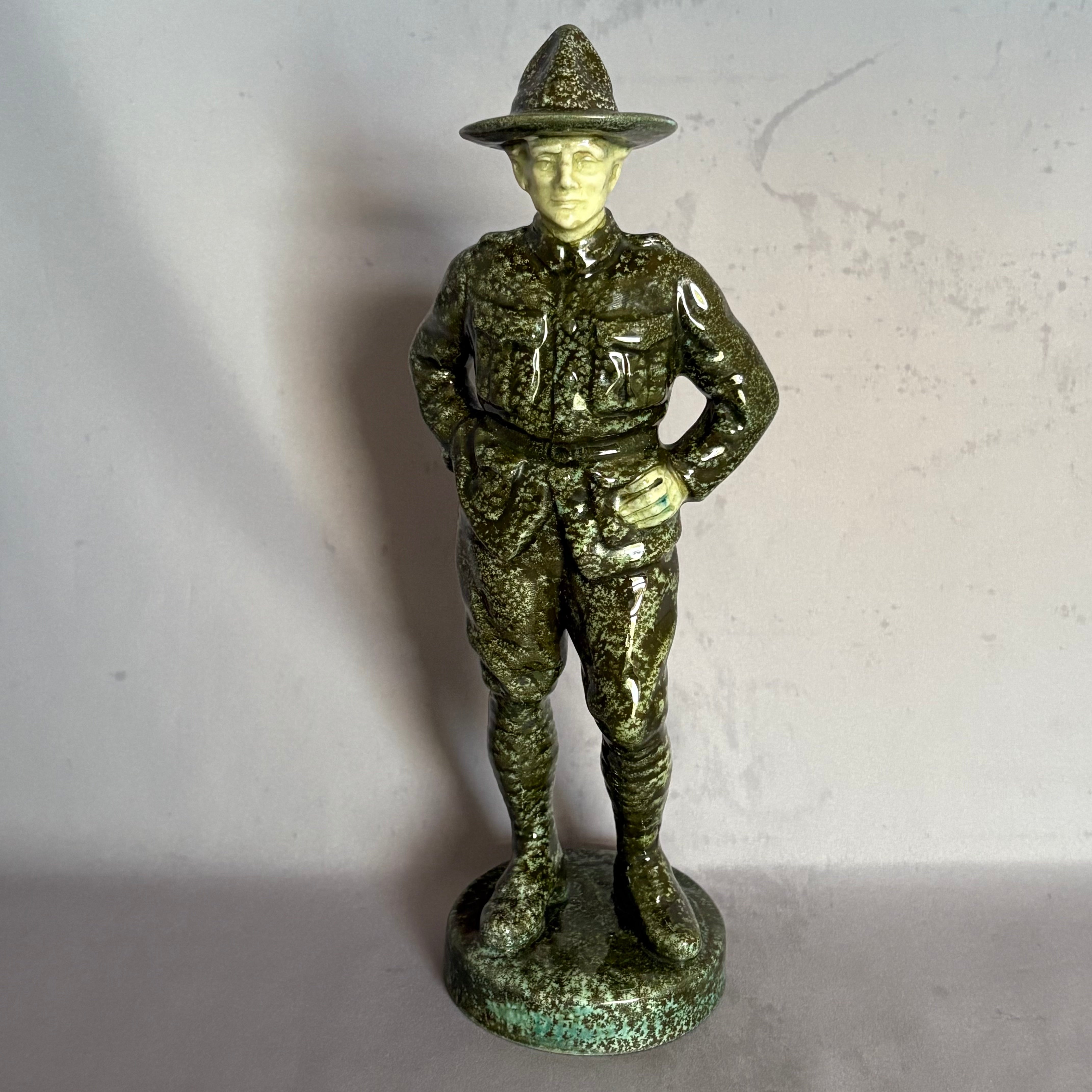 Royal Doulton Figurine Digger New Zealnd HN321 - William Cross