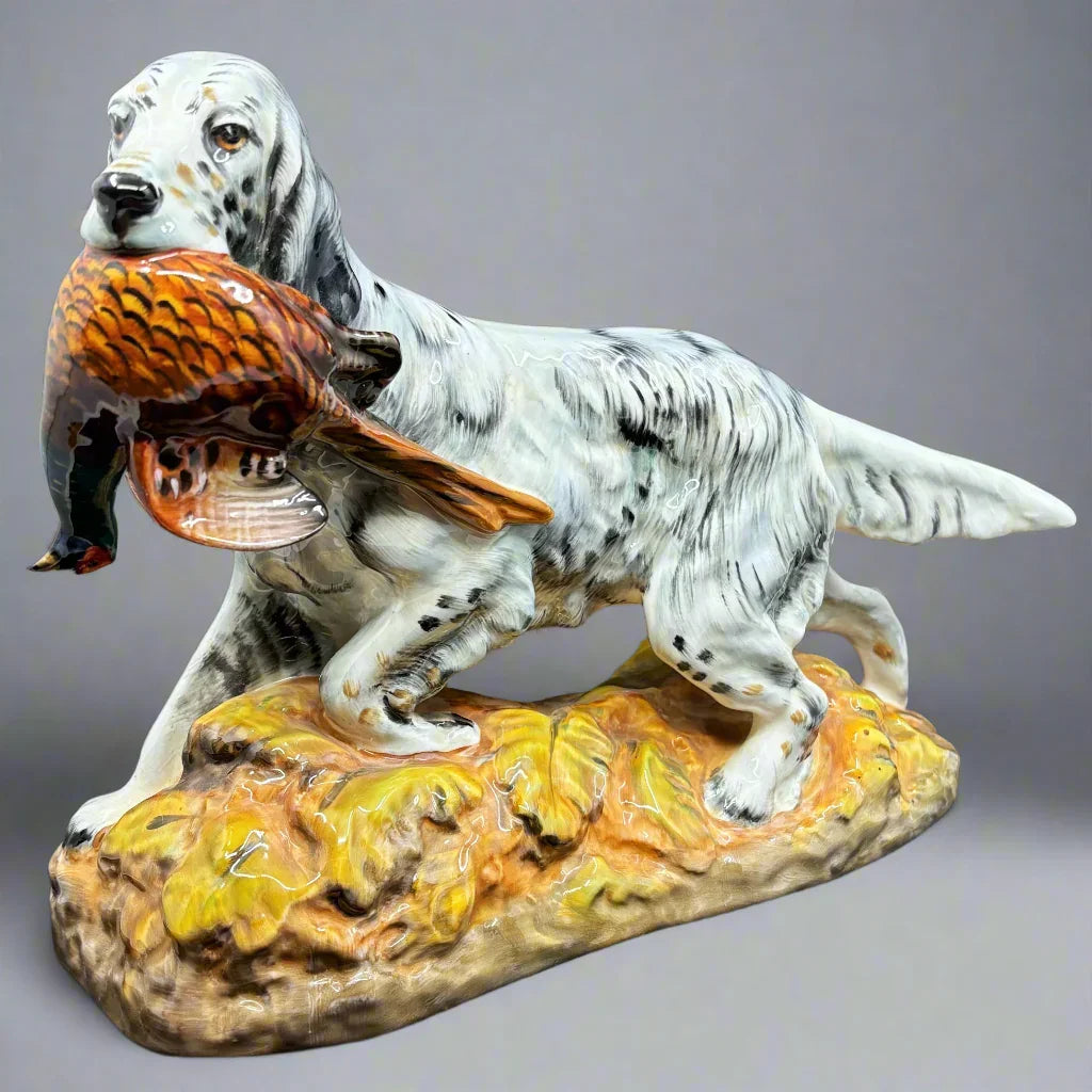 Royal Doulton Figurine English Setter with Pheasant HN2539 - William Cross