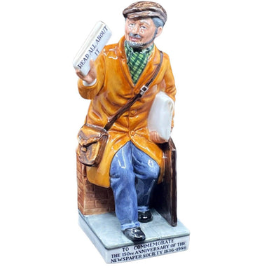 Royal Doulton Figurine News Vendor HN2891- William Cross