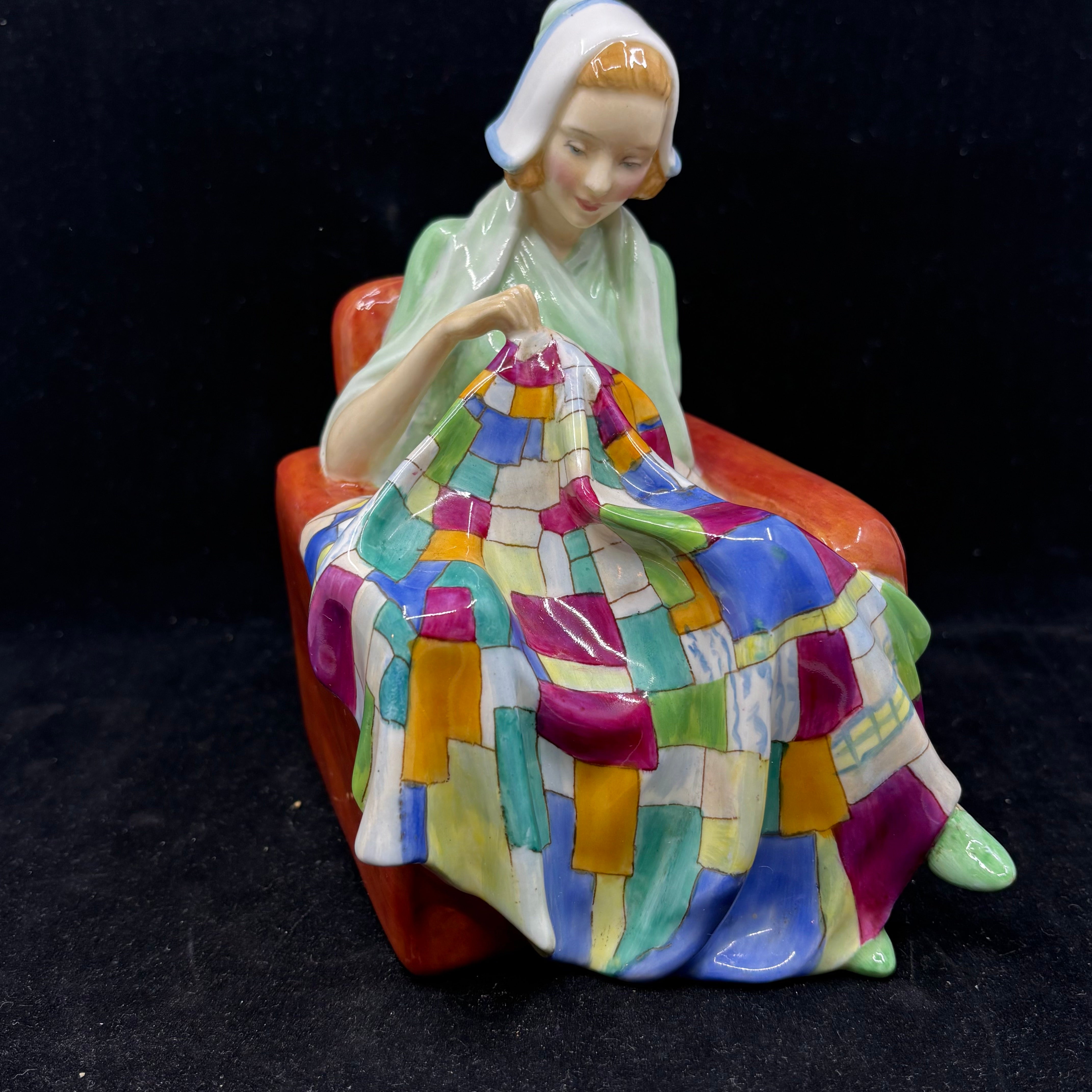 Royal Doulton Figurine Patchwork Quilt HN1984 - William Cross
