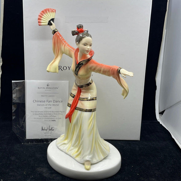 Royal Doulton Figurine Chinese Fan Dance HN5568