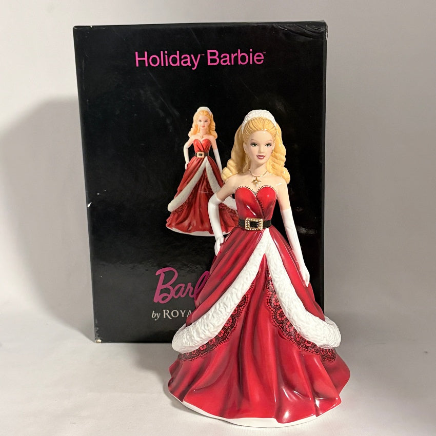 Royal Doulton Figurine Holiday Barbie HN5531