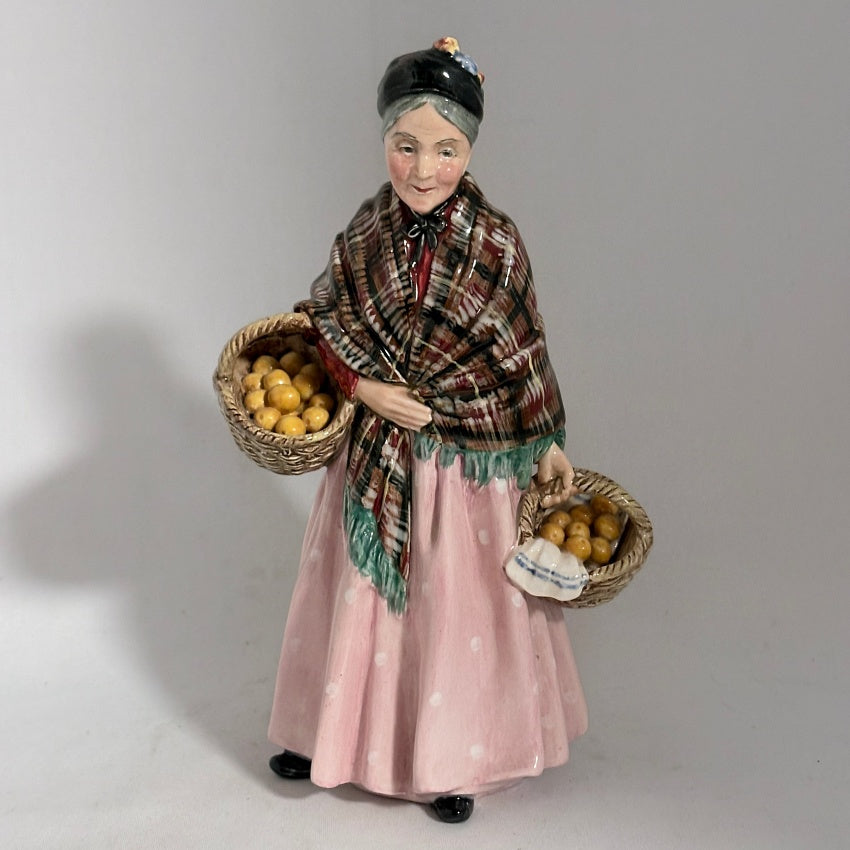 Royal Doulton Figurine Orange Lady HN1759 Earthenware