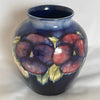 William Moorcroft Pansy Vase c.1920 - William Cross