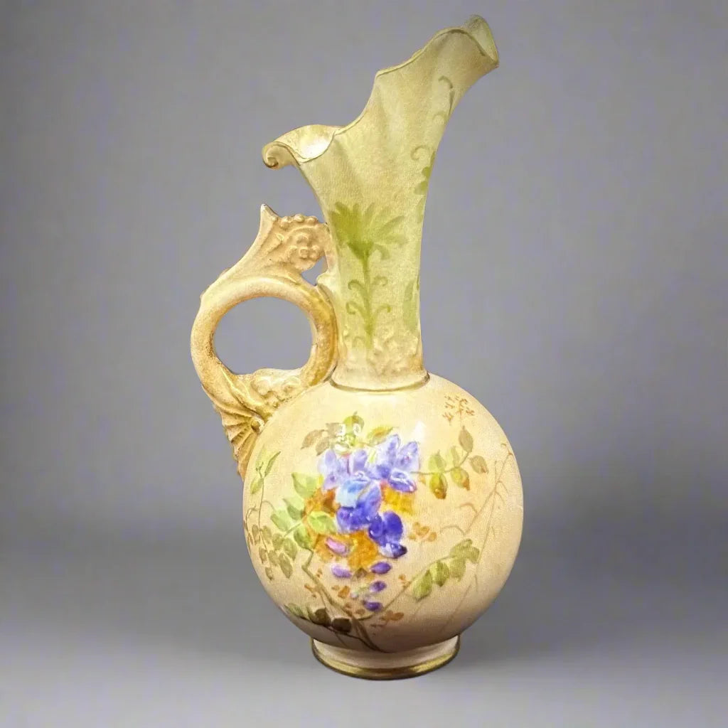 Early Doulton Burlsem Decorative Pitcher  - William Cross