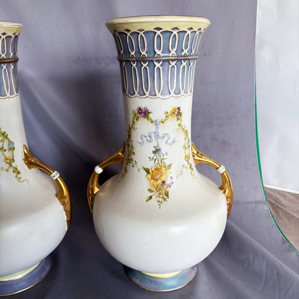 Pair of Large French Neoclassical Vases