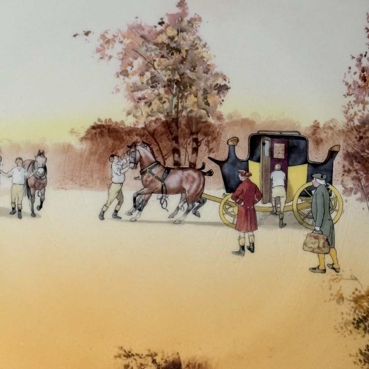 Royal Doulton Coaching Days Charger -15"- William Cross